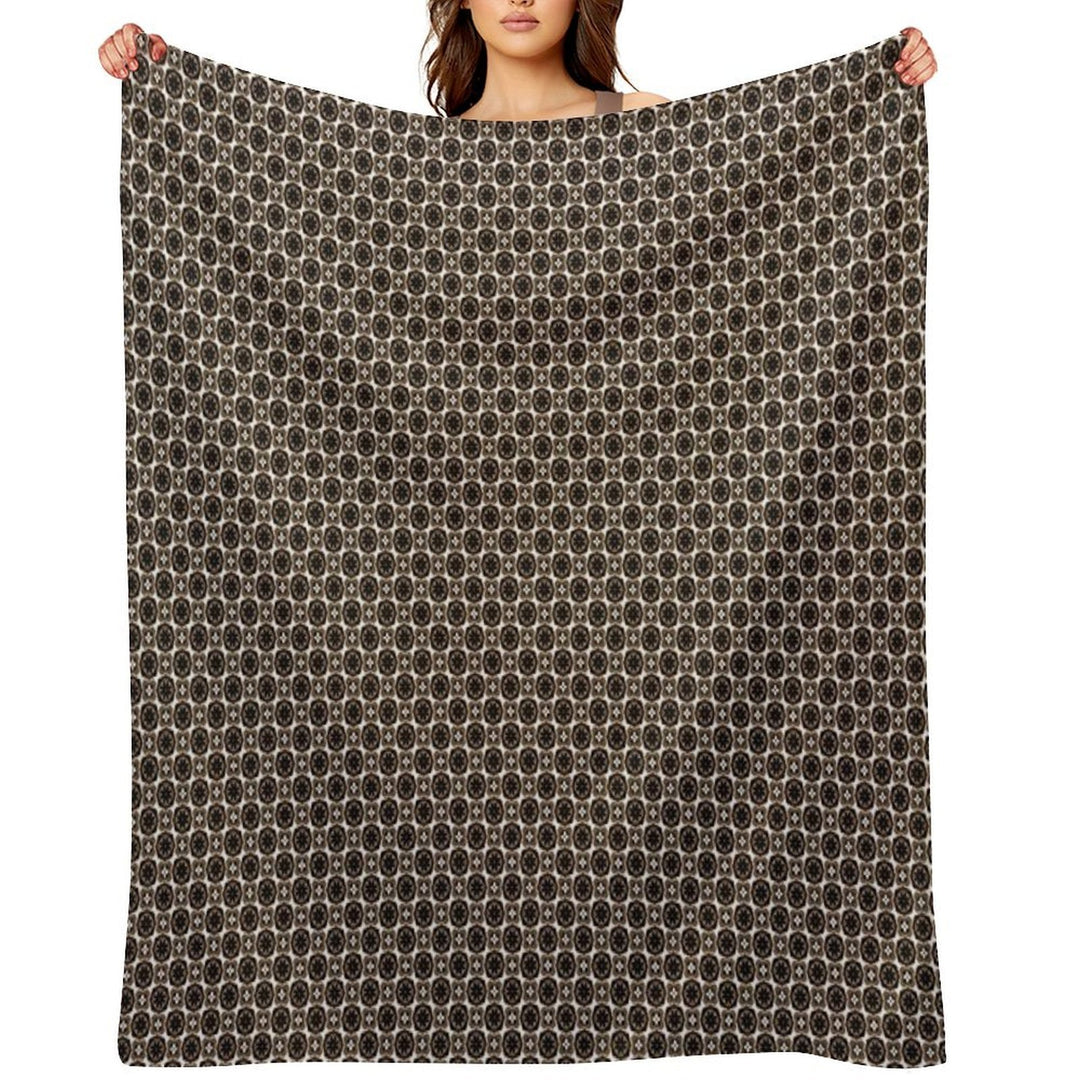 Timeless Royal Medallions Gift-ready Throw Blanket