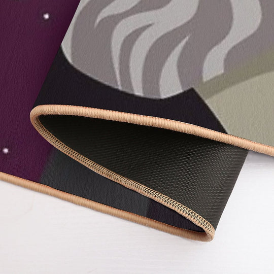 Galileus Watching The Sky  Stain-Proof Bath Mat