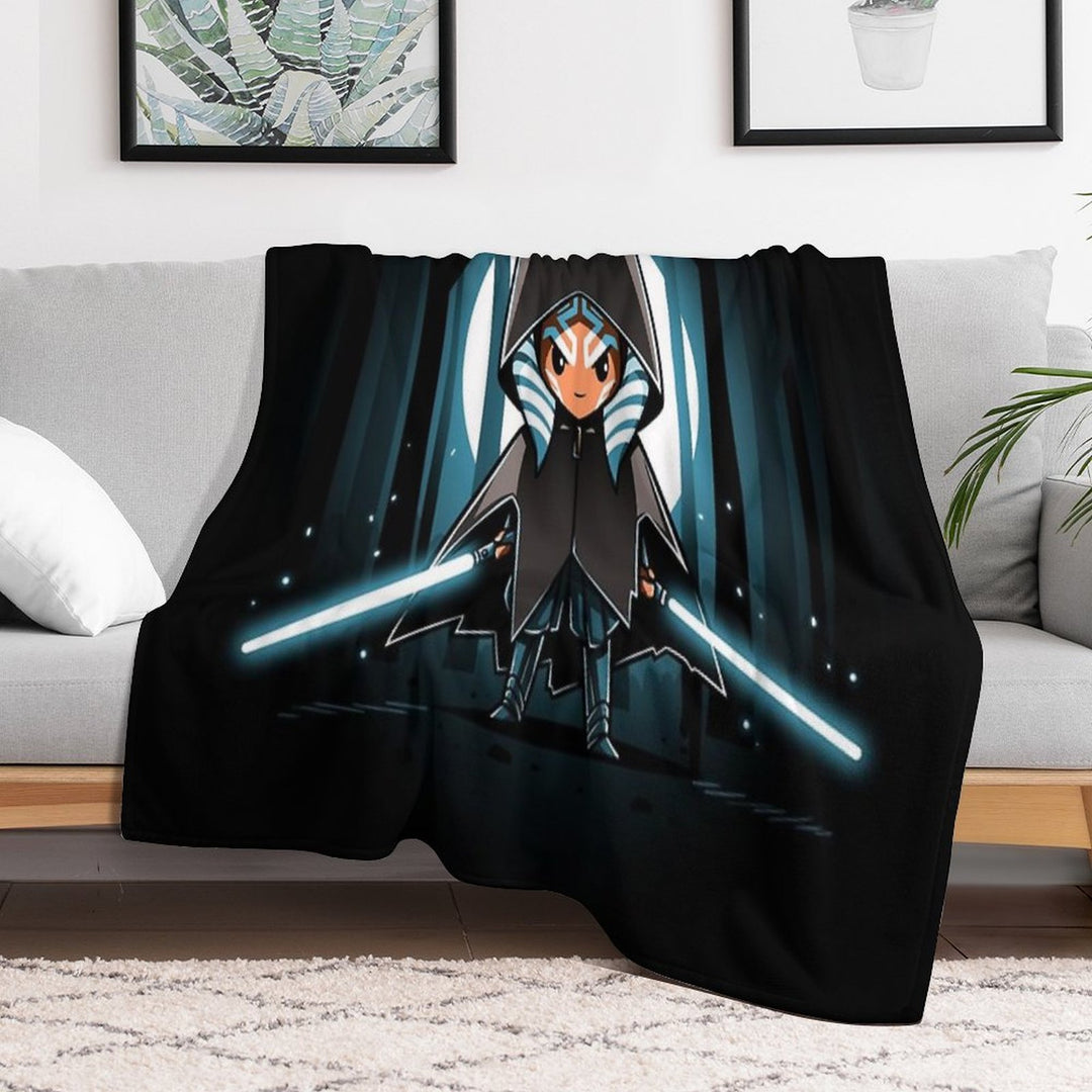 Ahsoka Tano Plush Throw Blanket