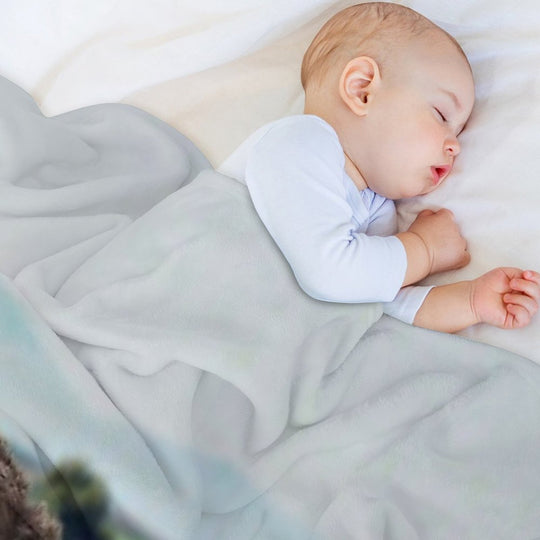 Belted Galloway Sustainable Throw Blanket