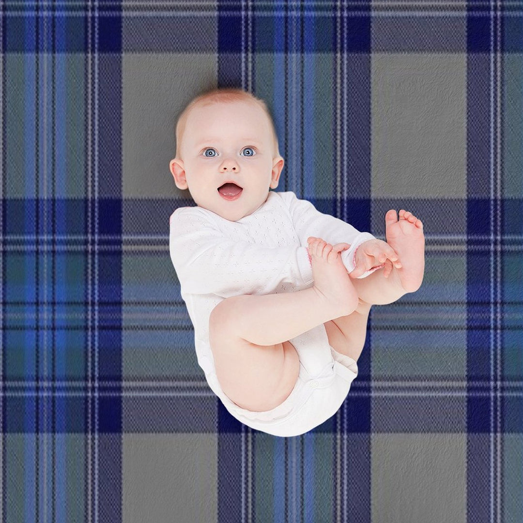 Bennett Scottish Clan Tartan Eco-conscious Throw Blanket