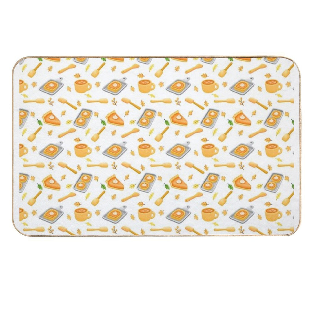 Thanksgiving Day  Repositionable Bath Mat