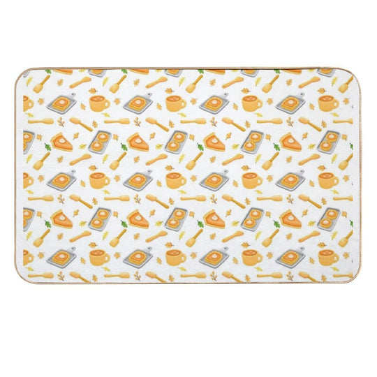 Thanksgiving Day  Repositionable Bath Mat
