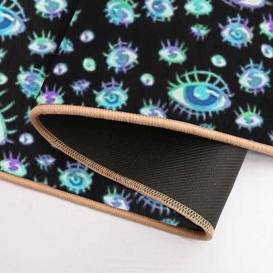 The Eyes of The Beholder Pattern  Rapid-Drying Bath Mat