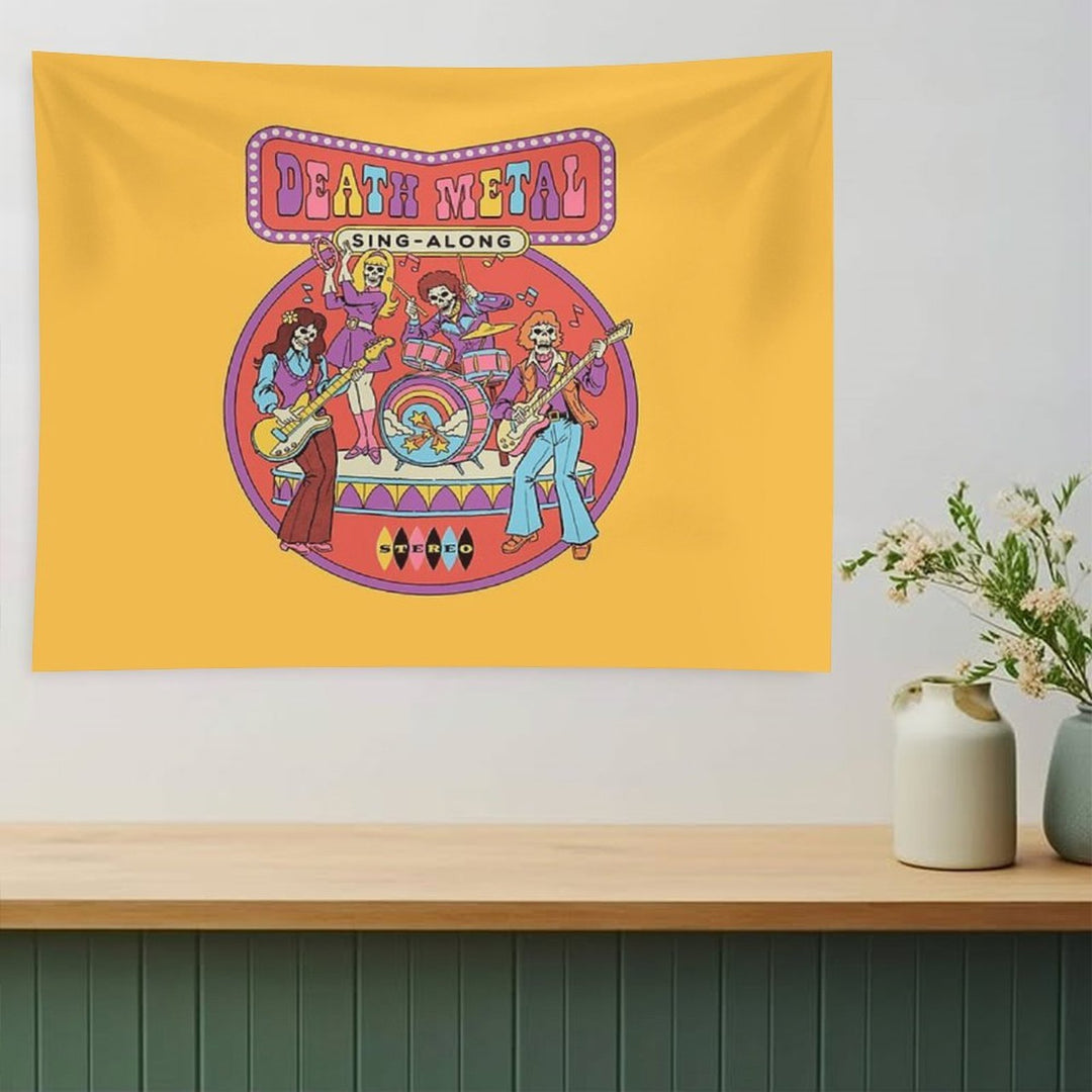 Death Metal Sing-Along Tapestry