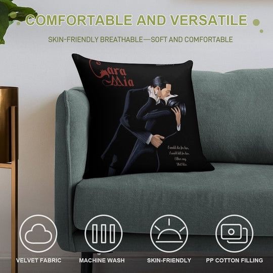 Cara Mia Soft Decorative Cover Throw Pillow