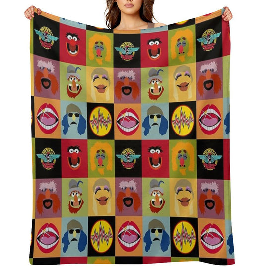 Dr. Teeth And The Electric Mayhem Ft Lips Gift-ready Throw Blanket