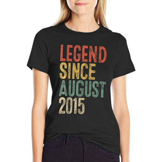 Legend 2015 10th Birthday Gifts for Boy Girl 10 Year Old  Tagless Design T-Shirt