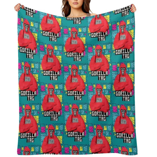 Gorilla Tag Cools Red 4 Comfort Throw Blanket