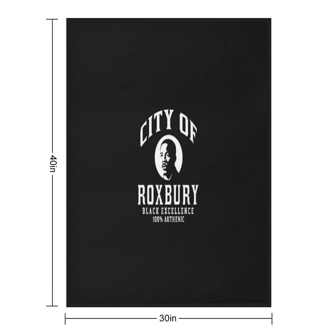City Of Roxbury Tours MLK Series Premium Throw Blanket