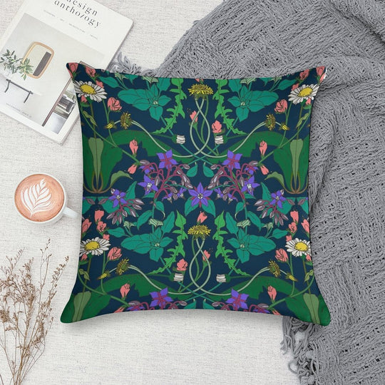 Dandelion Soft Ultra-Soft Texture Throw Pillow