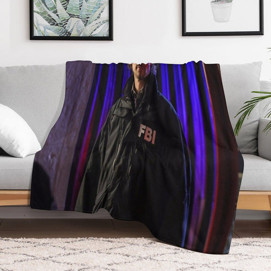 Fbi Goob Machine-washable Throw Blanket