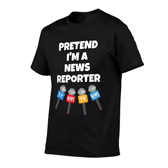 Pretend Im A News Reporter  Vintage-inspired T-Shirt