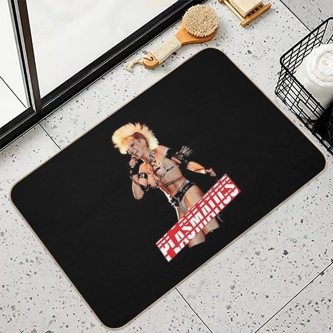 Plasmatics Band Durable Bath Mat