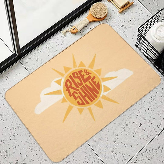 Rise And Shine  Eco-Friendly Bath Mat