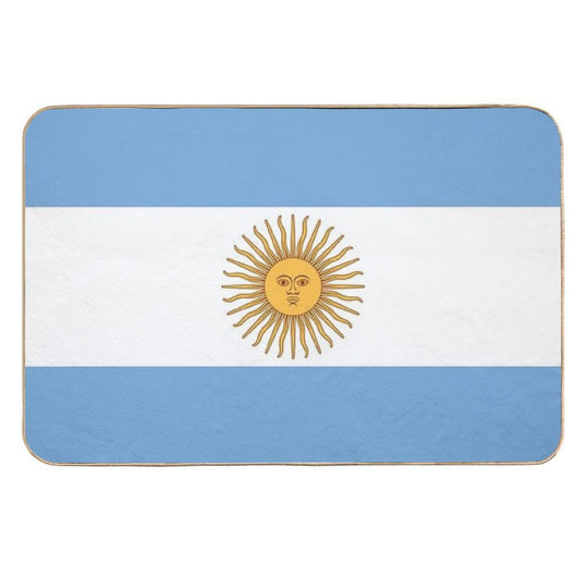 Argentina Flag  Toxin-Free Bath Mat