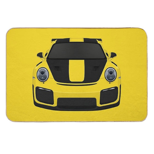 GT2RS Yellow Durable Bath Mat