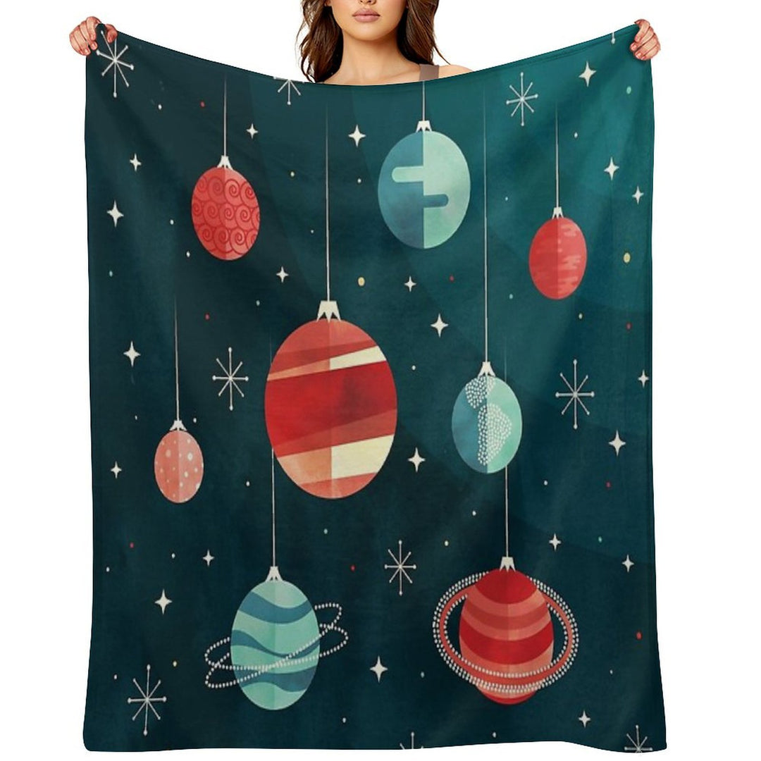Joy to The Universe Velvety-soft Throw Blanket