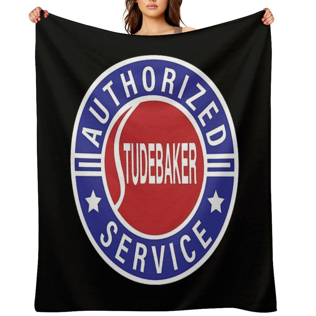 Studebaker Service Easy Care Throw Blanket
