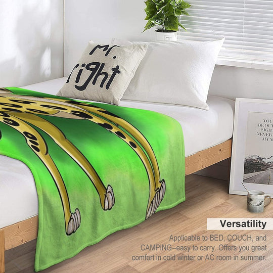 Lion Cartoon Guard Fuli Comfort Throw Blanket