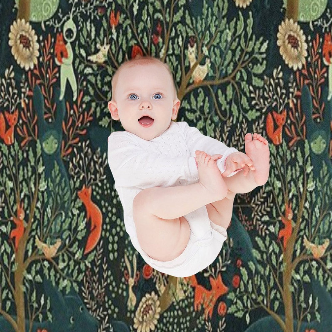 Whimsical Wonderland Shrink-resistant Throw Blanket