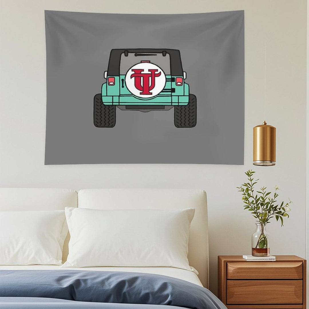 Ut Car Design Tapestry