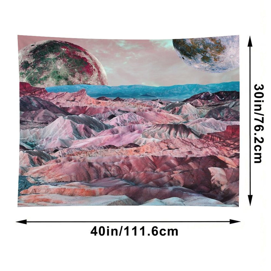 Off On Another Planet Tapestry