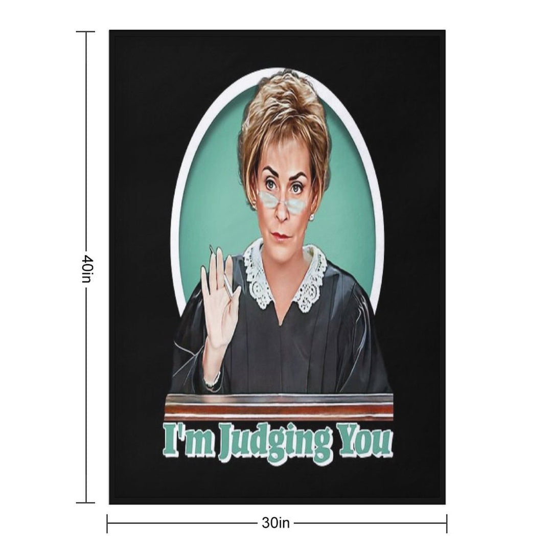 Judge Judy Travel-friendly Throw Blanket