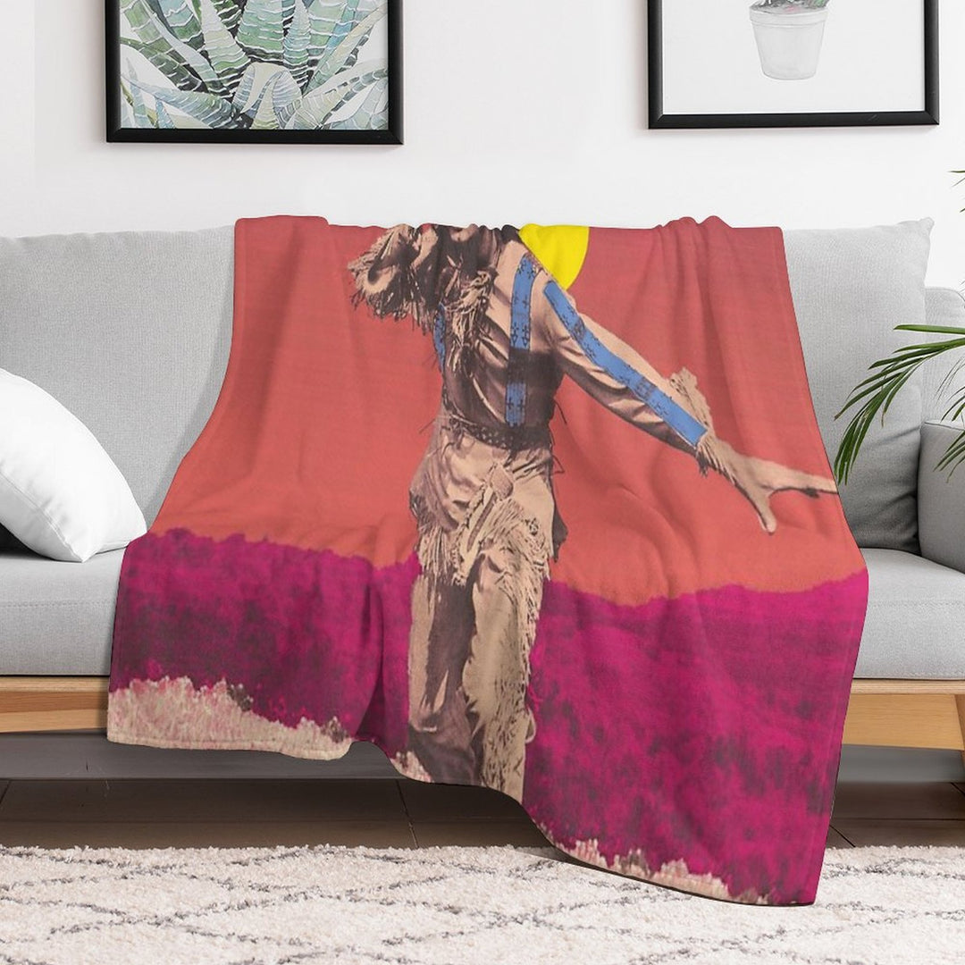 Winnetou, Chief of The Apaches, Karl May Film Shrink-resistant Throw Blanket