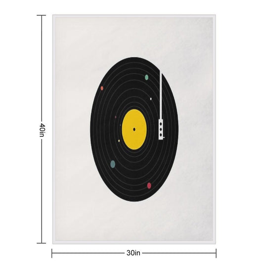 Music Everywhere Anti-pilling Throw Blanket