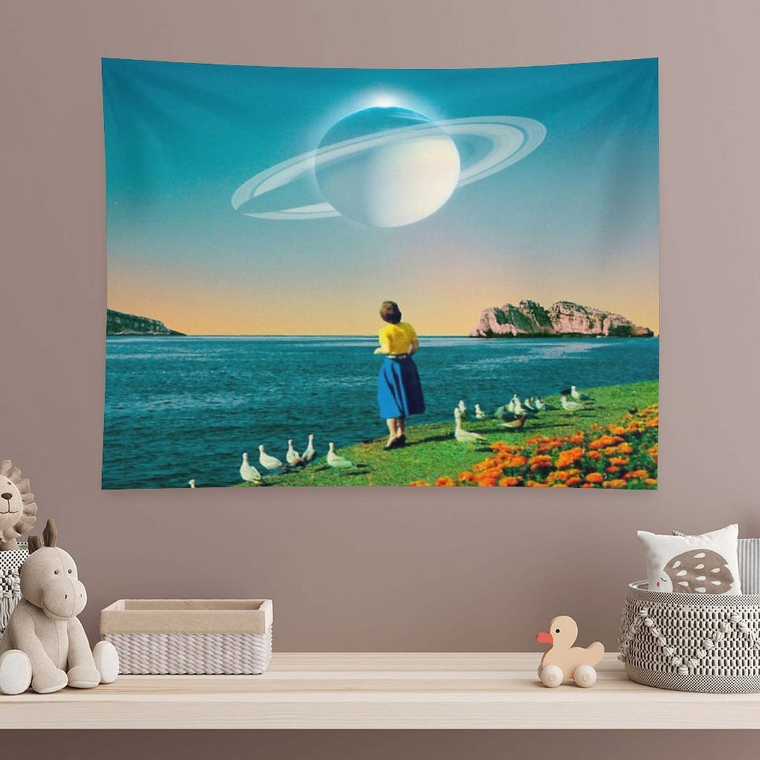 Watching Planets Tapestry