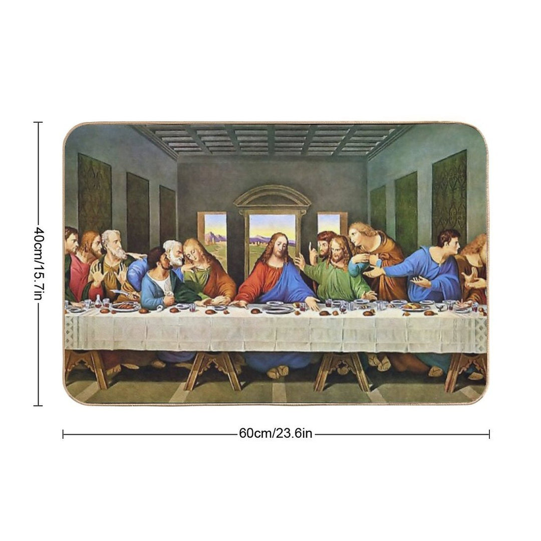 The Last Supper  Eco-Friendly Bath Mat