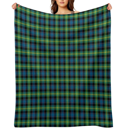 Clan Watson Tartan Velvety-soft Throw Blanket