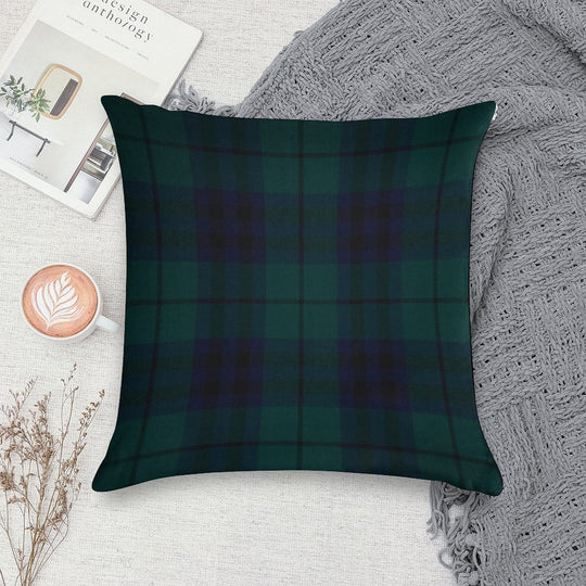 Keith Scottish Tartan Soft Shrink-Resistant Throw Pillow
