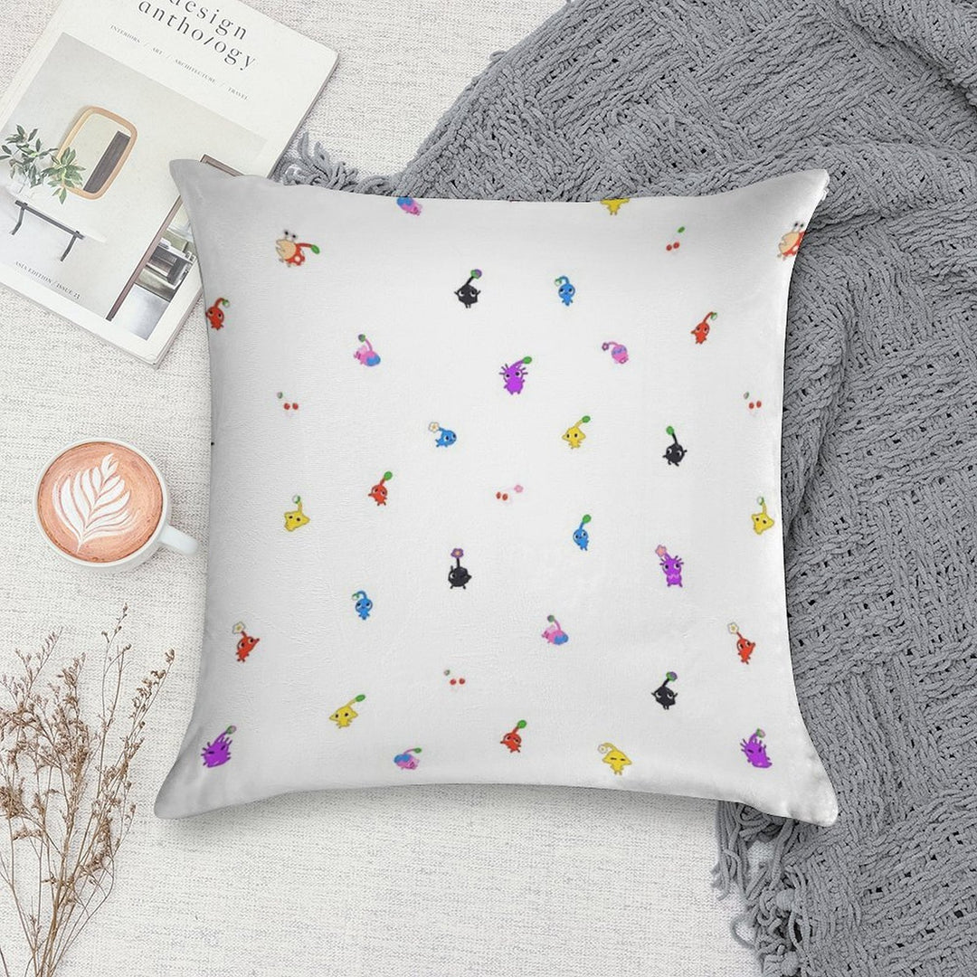 Little Pikmin Soft Warmth Comfort Throw Pillow