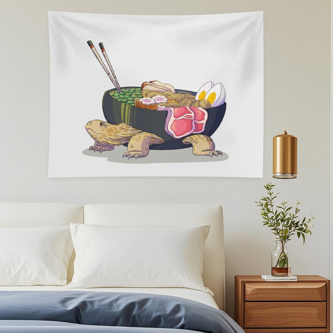 Ramen Tortoise Tapestry