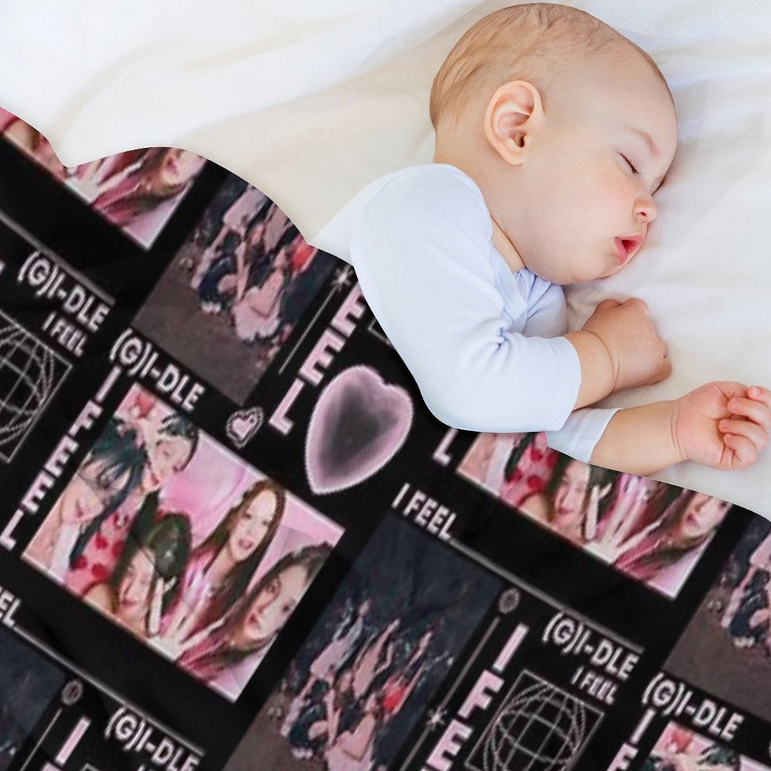 GIDLE Kpop Gift-ready Throw Blanket