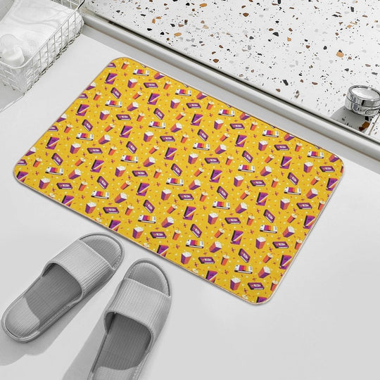 Plastic Nostalgic  Stain-Proof Bath Mat