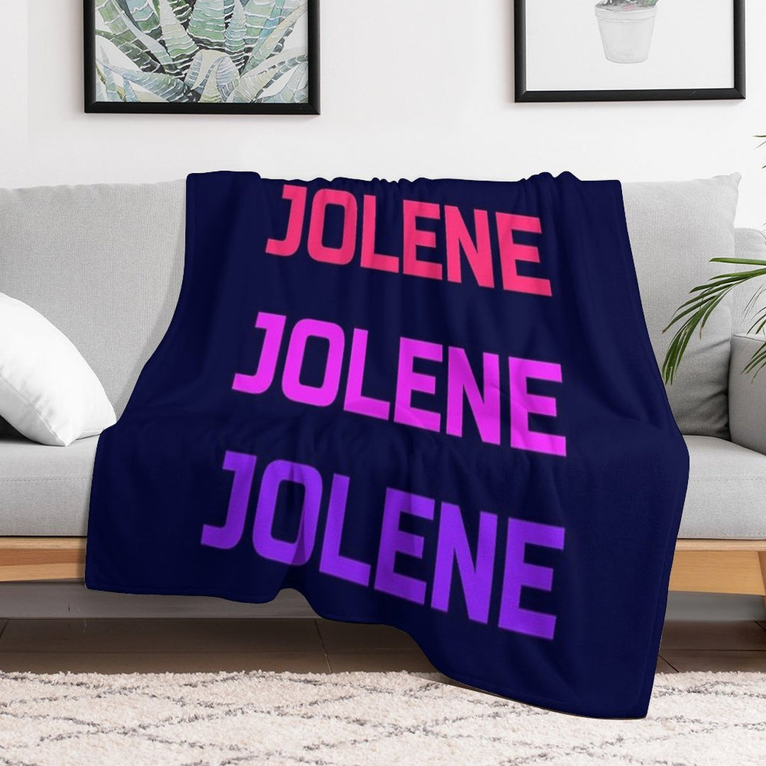 Jolene Retro 80s Multi-functional Throw Blanket