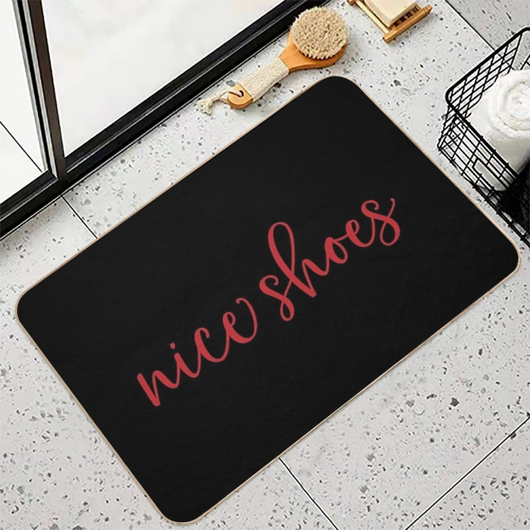 Nice Shoes  Doormat  Long-Lasting Bath Mat