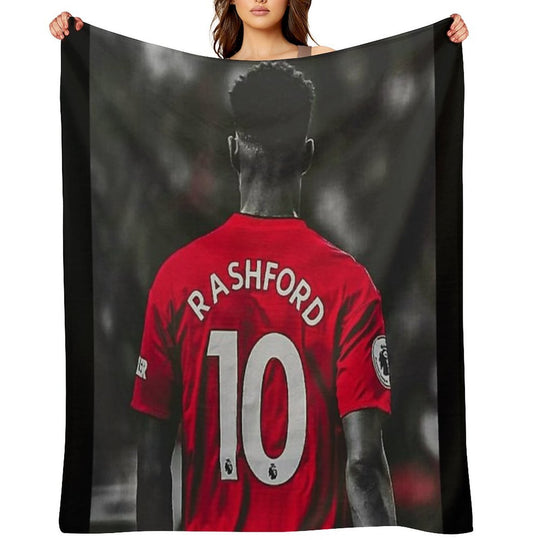 Marcus Rashford Anti-pilling Throw Blanket