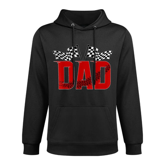Dad Race Car Matching Family Racing Boy Birthday Casual Wear Hoodie
