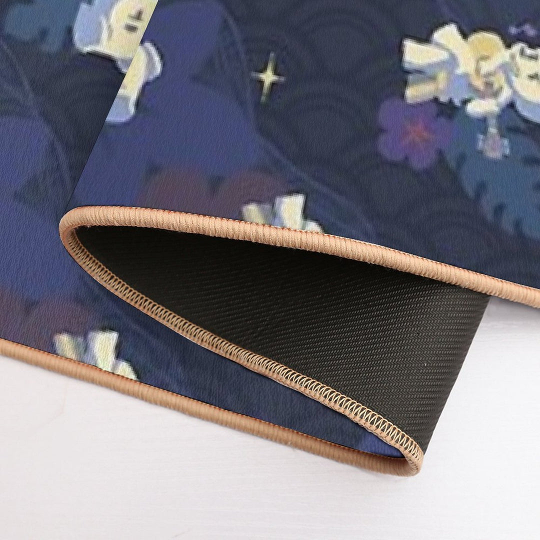 Guitar Tropical Kéké Durable Bath Mat