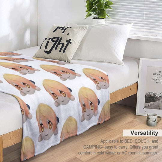 Tsukasa Tenma Plush Velvety-soft Throw Blanket