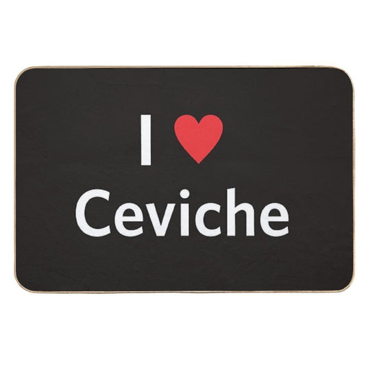 Peruvian Seafood,ceviche  Anti-Trip Bath Mat