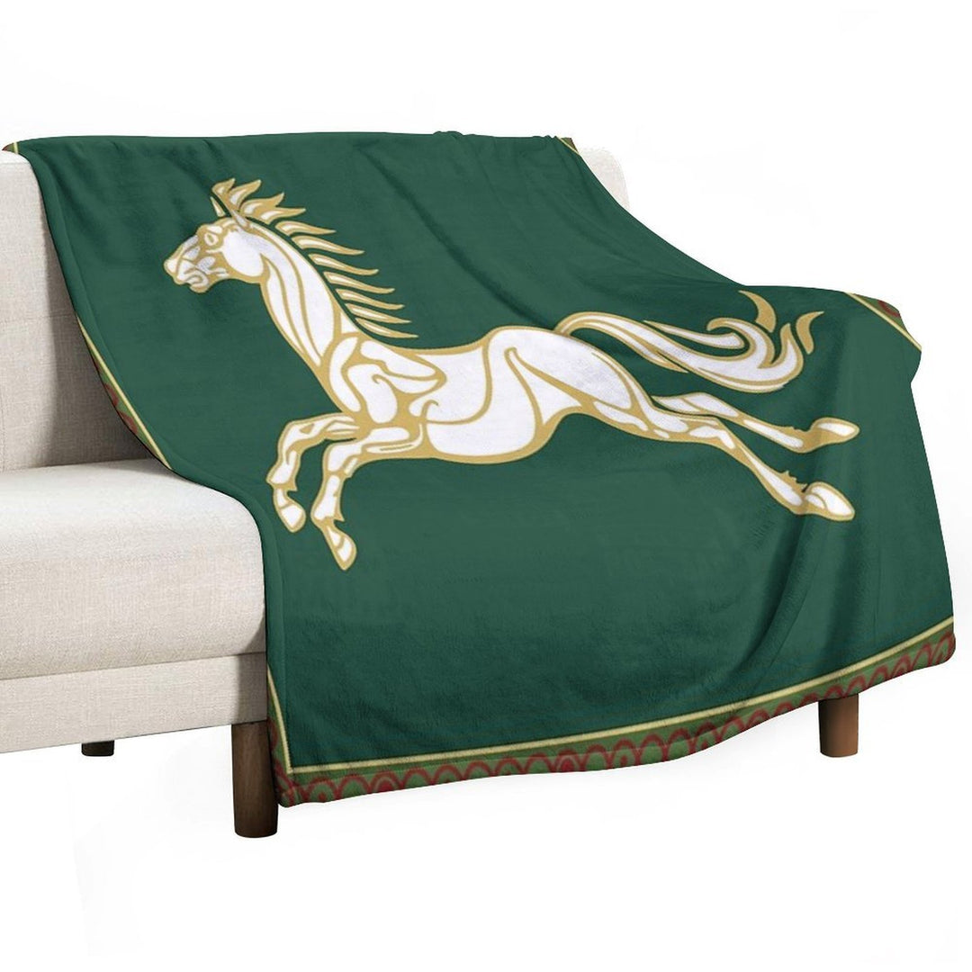 Banner of Rohan Shrink-resistant Throw Blanket
