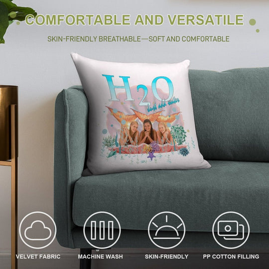 H2O Soft Ultra-Soft Texture Throw Pillow
