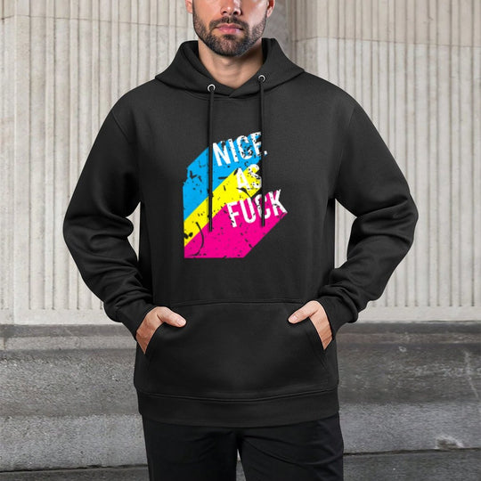 NICE AS F_CK Retro Vintage Frocket Layering Staple Hoodie