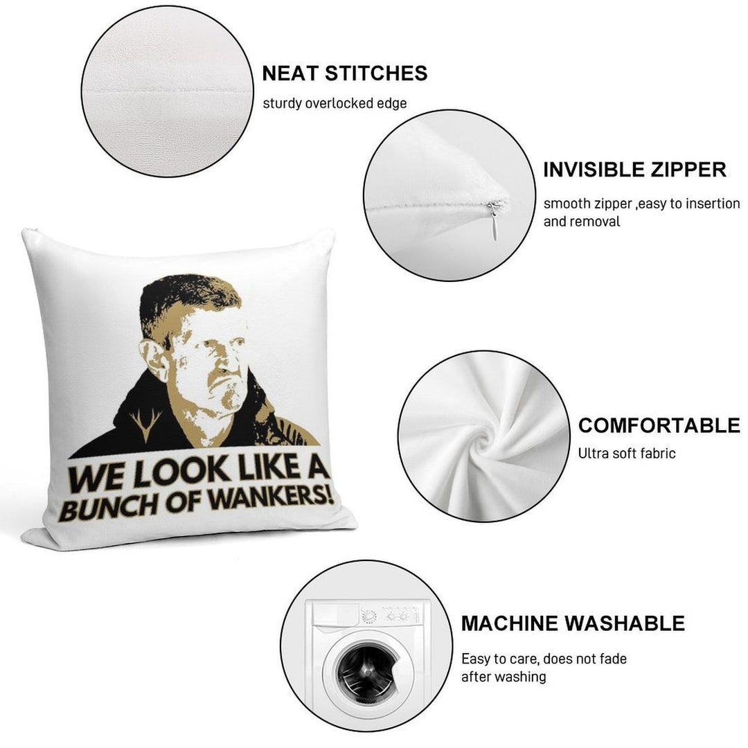 Unimpressed Guenther Rich Energy Soft Warmth Comfort Throw Pillow