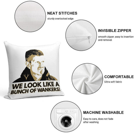 Unimpressed Guenther Rich Energy Soft Warmth Comfort Throw Pillow